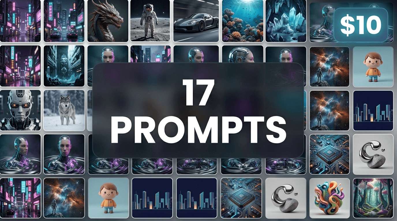 i give you 17 prompts in only 10$ limited addition only for you the worlds best images prompt